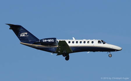 Cessna 525B CitationJet CJ3 | 3A-MRG | untitled | Z&UUML;RICH (LSZH/ZRH) 03.10.2010
