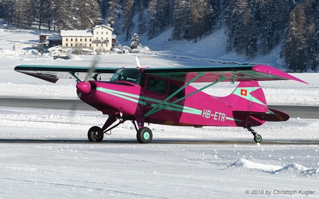 Maule M-4 | HB-ETR | private | SAMEDAN (LSZS/SMV) 03.01.2010
