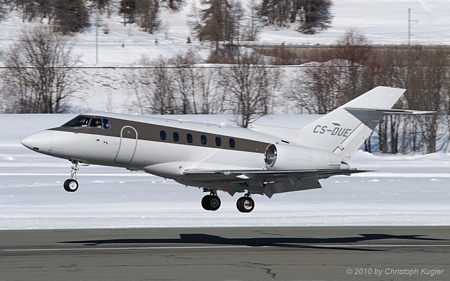 Hawker Beechcraft Hawker 750 | CS-DUE | untitled (Netjets Europe) | SAMEDAN (LSZS/SMV) 21.02.2010
