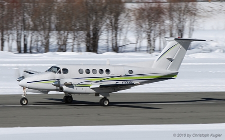 Beech Super King Air 200 | G-FRYI | untitled (London Exec Aviation) | SAMEDAN (LSZS/SMV) 21.02.2010