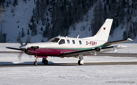 Socata TBM 700 | D-FERY | private | SAMEDAN (LSZS/SMV) 18.12.2010