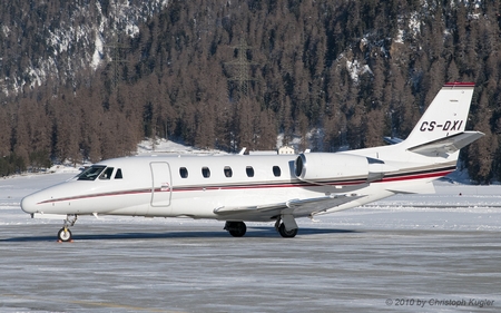 Cessna 560XLS Citation Excel | CS-DXI | untitled (Netjets Europe) | SAMEDAN (LSZS/SMV) 18.12.2010