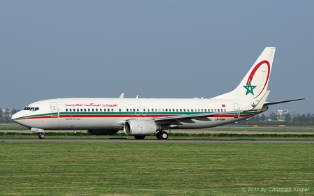 Boeing 737-8B6 | CN-RNW | RAM Royal Air Maroc | AMSTERDAM-SCHIPHOL (EHAM/AMS) 20.04.2011