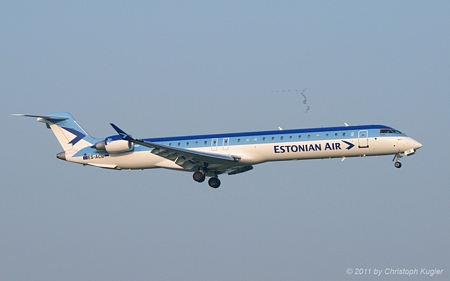 Bombardier CRJ 900ER | ES-ACB | Estonian Air | AMSTERDAM-SCHIPHOL (EHAM/AMS) 24.04.2011