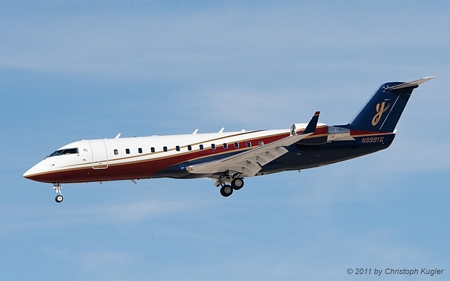 Bombardier Challenger 800 | N999YG | private | LAS VEGAS MCCARRAN (KLAS/LAS) 18.10.2011