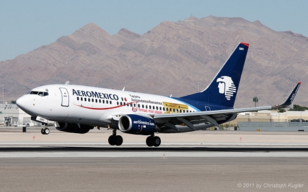 Boeing 737-752 | XA-GMV | AeroMexico | LAS VEGAS MCCARRAN (KLAS/LAS) 19.10.2011