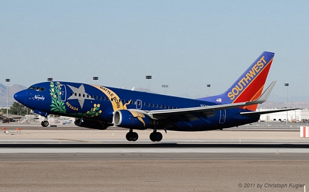 Boeing 737-7H4 | N727SW | Southwest Airlines | LAS VEGAS MCCARRAN (KLAS/LAS) 21.10.2011
