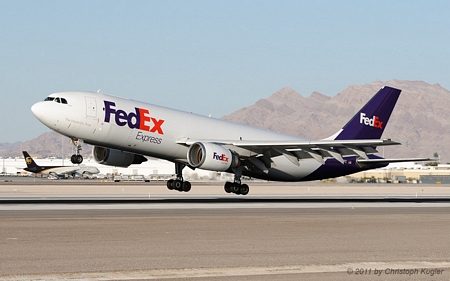 Airbus A300F4-605R | N655FE | FedEx | LAS VEGAS MCCARRAN (KLAS/LAS) 21.10.2011