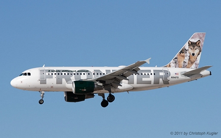 Airbus A319-111 | N941FR | Frontier Airlines | LAS VEGAS MCCARRAN (KLAS/LAS) 26.10.2011