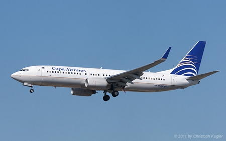 Boeing 737-8V3 | HP-1713CMP | Copa Airlines | LOS ANGELES INTL (KLAX/LAX) 22.10.2011