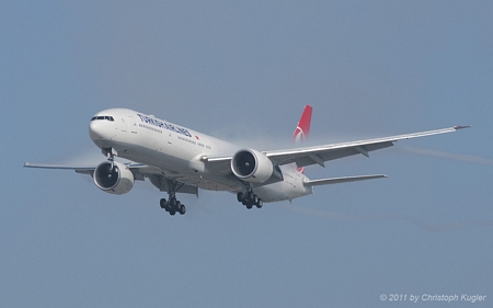 Boeing 777-3F2ER | TC-JJM | Turkish Airlines | LOS ANGELES INTL (KLAX/LAX) 22.10.2011