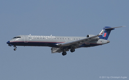 Bombardier CRJ 700 | N706SK | United Express | LOS ANGELES INTL (KLAX/LAX) 23.10.2011