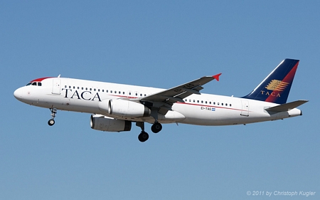 Airbus A320-233 | EI-TAG | TACA International Airlines | LOS ANGELES INTL (KLAX/LAX) 27.10.2011
