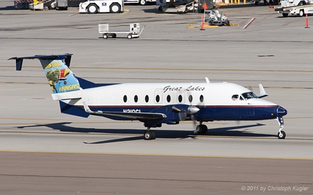 Raytheon 1900D | N210GL | Great Lakes Airlines | PHOENIX SKY HARBOUR INTL (KPHX/PHX) 16.10.2011