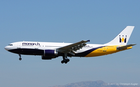 Airbus A300B4-605R | G-OJMR | Monarch Airlines | PALMA DE MALLORCA (LEPA/PMI) 16.07.2011