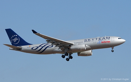 Airbus A330-243 | EC-LNH | Air Europa  |  SkyTeam c/s | PALMA DE MALLORCA (LEPA/PMI) 17.07.2011