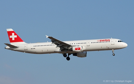 Airbus A321-111 | HB-IOK | Swiss International Air Lines | PALMA DE MALLORCA (LEPA/PMI) 17.07.2011