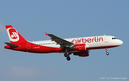 Airbus A320-214 | HB-IOZ | Air Berlin (Belair Airlines) | PALMA DE MALLORCA (LEPA/PMI) 17.07.2011