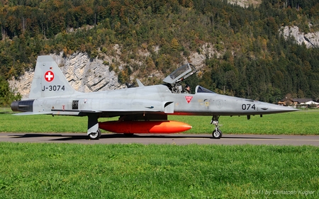 Northrop F-5E Tiger II | J-3074 | Swiss Air Force | MEIRINGEN (LSMM/---) 04.10.2011