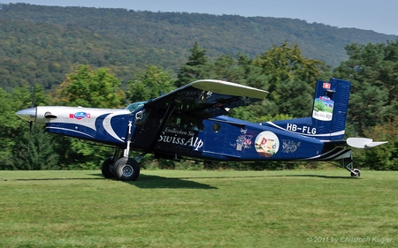 Pilatus PC-6/B2-H4 | HB-FLG | Scenic Air | DITTINGEN (LSPD/---) 20.08.2011
