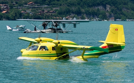 STOL Aircraft Corp UC-1 Twin Bee | HB-LSK | private | B&OUML;NIGEN 02.07.2011