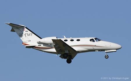 Cessna 510 Citation Mustang | OE-FMY | private | Z&UUML;RICH (LSZH/ZRH) 02.04.2011