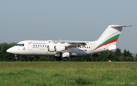 BAe 146-300 | LZ-HBZ | Bulgaria Air | Z&UUML;RICH (LSZH/ZRH) 24.08.2011