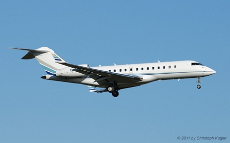 Bombardier BD.700 Global Express | VH-VGX | private | Z&UUML;RICH (LSZH/ZRH) 26.12.2011