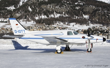 Piper PA-31T Cheyenne II | D-IOTT | private | SAMEDAN (LSZS/SMV) 05.02.2011