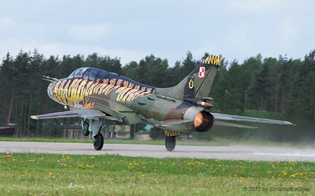 Sukhoi Su 22UM-3K | 707 | Polish Air Force  |  Tiger c/s | SWIDWIN (EPSN/---) 17.05.2012