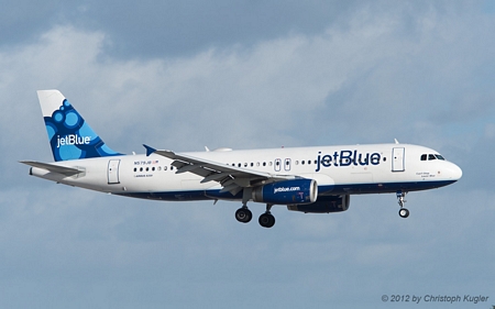 Airbus A320-232 | N579JB | JetBlue Airways | FORT LAUDERDALE-HOLLYWOOD (KFLL/FLL) 01.12.2012