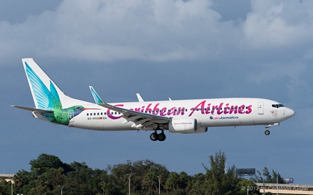 Boeing 737-8Q8 | 9Y-POS | Caribbean Airlines | FORT LAUDERDALE-HOLLYWOOD (KFLL/FLL) 01.12.2012