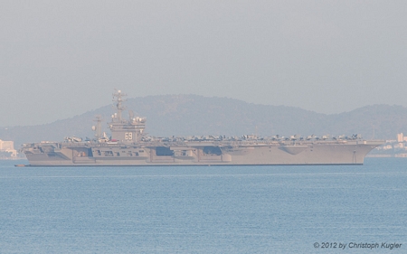 Aircraft Carrier | CVN-69 | US Navy | PALMA DE MALLORCA (LEPA/PMI) 06.07.2012
