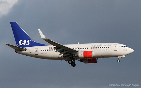 Boeing 737-705 | LN-TUK | SAS Scandinavian Airlines System | PALMA DE MALLORCA (LEPA/PMI) 06.07.2012