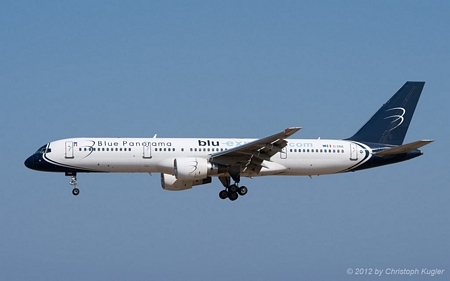 Boeing 757-231 | EI-DNA | Blue Panorama | RHODOS - DIAGORAS (LGRP/RHO) 09.09.2012