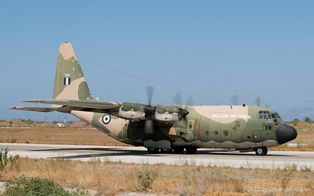 Lockheed C-130B Hercules | 948 | Greek Air Force | RHODOS - DIAGORAS (LGRP/RHO) 10.09.2012