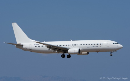 Boeing 737-804 | 4X-EKR | El Al Israel Airlines | RHODOS - DIAGORAS (LGRP/RHO) 14.09.2012