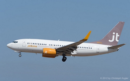 Boeing 737-7L9 | OY-JTU | JetTime | RHODOS - DIAGORAS (LGRP/RHO) 15.09.2012