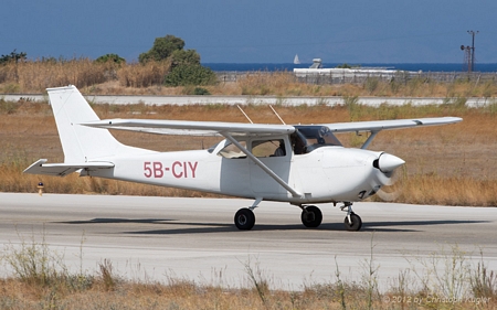 Cessna 172H | 5B-CIY | private | RHODOS - DIAGORAS (LGRP/RHO) 16.09.2012
