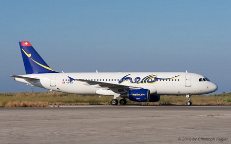 Airbus A320-214 | HB-JIX | Hello Air | RHODOS - DIAGORAS (LGRP/RHO) 16.09.2012