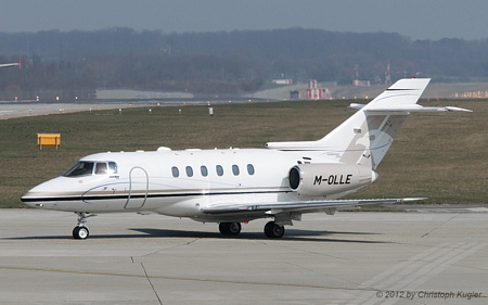 Hawker Beechcraft Hawker 750 | M-OLLE | private | GENEVA (LSGG/GVA) 24.03.2012
