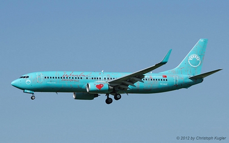 Boeing 737-8HX | TC-SUZ | SunExpress  |  Impressions of Istanbul c/s | Z&UUML;RICH (LSZH/ZRH) 26.05.2012