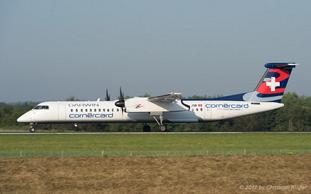 De Havilland Canada DHC-8-402 | HB-JQB | Flybaboo | Z&UUML;RICH (LSZH/ZRH) 26.07.2012