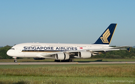 Airbus A380-841 | 9V-SKL | Singapore Airlines | Z&UUML;RICH (LSZH/ZRH) 01.08.2012