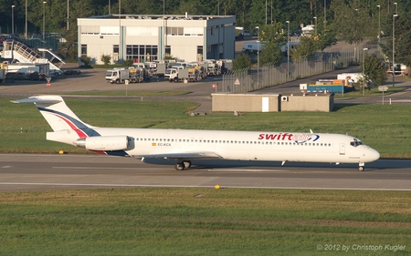 McDonnell Douglas MD-83 | EC-KCX | Swiftair | Z&UUML;RICH (LSZH/ZRH) 19.08.2012