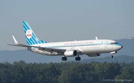 Boeing 737-8K2 | PH-BXA | KLM Royal Dutch Airlines | Z&UUML;RICH (LSZH/ZRH) 19.08.2012