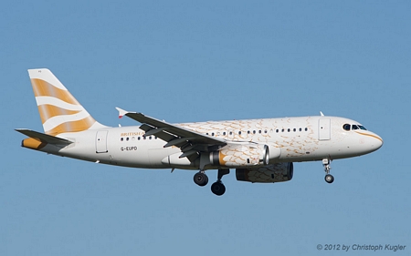 Airbus A319-131 | G-EUPD | British Airways  |  Golden Dove c/s | Z&UUML;RICH (LSZH/ZRH) 21.10.2012
