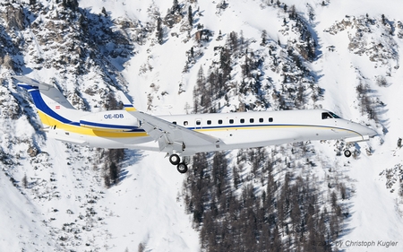 Embraer EMB-135BJ Legacy 600 | OE-IDB | untitled (Avcon Jet) | SAMEDAN (LSZS/SMV) 14.01.2012