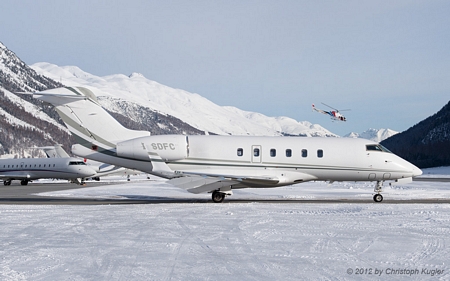 Bombardier Challenger 300 | I-SDFC | untitled (Sirio Executive) | SAMEDAN (LSZS/SMV) 29.12.2012