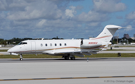 Bombardier Challenger 300 | N303CZ | untitled | FORT LAUDERDALE-HOLLYWOOD (KFLL/FLL) 05.12.2013